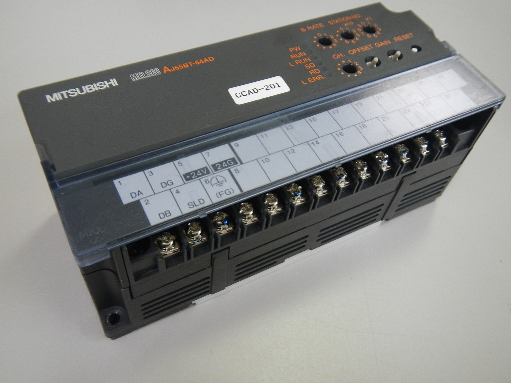 A/D CONVERTER UNIT / AJ65BT64AD / MITSUBISHI ELECTRICUsed product